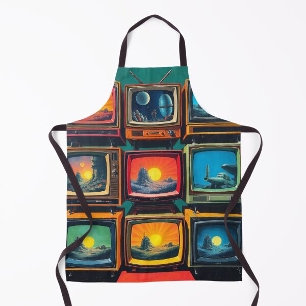 Item preview, Retro TV Stack Pop Art - Vintage Television Wall Hot designed and sold by Cine8.