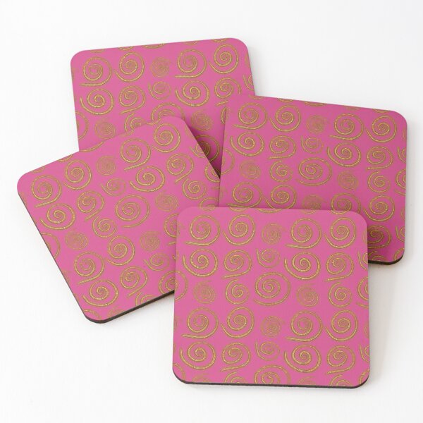 Artikelvorschau, Fibonacci-Form – Rosa entworfen und verkauft von Pure Little Glitty.