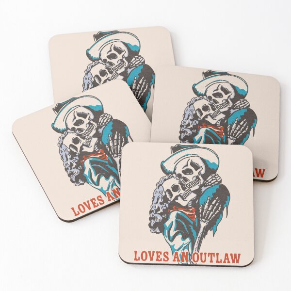 Item preview, Outlaw Love Skeleton Couple designed and sold by Oniyasha.
