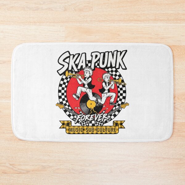 Item preview, Copy of 90s Ska Punk Rocker Tee - Retro Two Tone Music Vibe Apparel designed and sold by FitEnvy.
