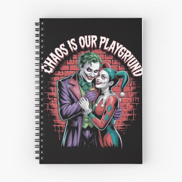 Item preview, Chaos Is Our Playground - Joker and Harley Quinn Couple Art designed and sold by Midnight Veil Designs.