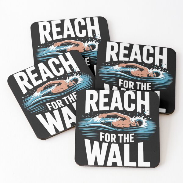 Item preview, Reach For The Wall Funny Swimming  designed and sold by KotexTemu.