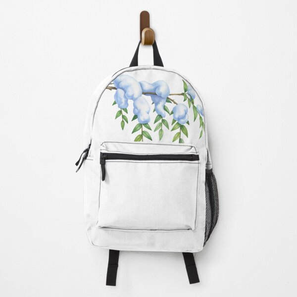Item preview, Snowy Weeping Peashrub Leaves Watercolor designed and sold by Litely.
