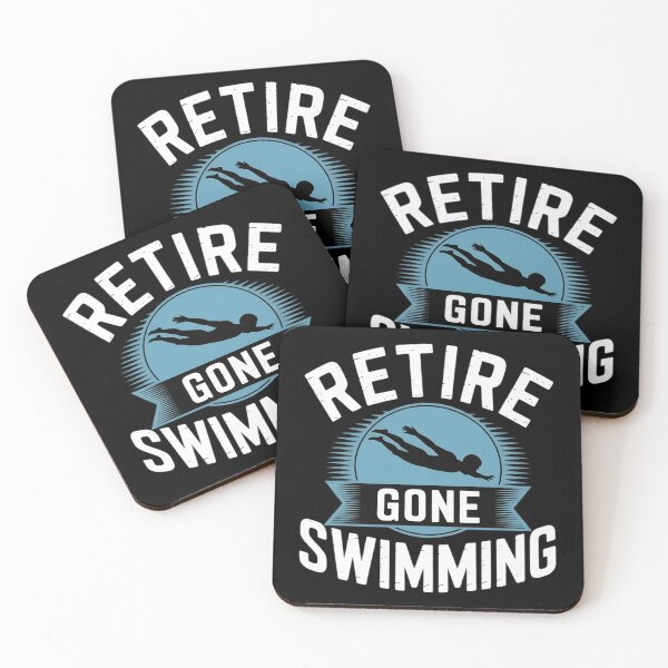 Item preview, Retired Gone Swimming Retirement For Swimmers  designed and sold by KotexTemu.