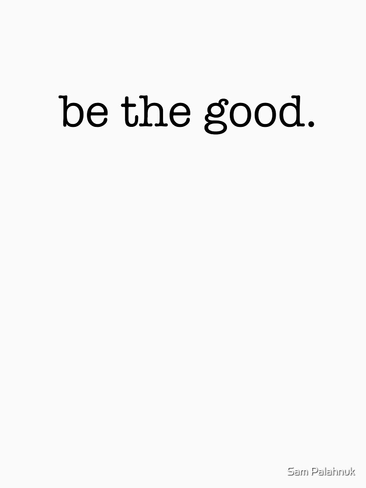 be the good sticker by sampalahnukart