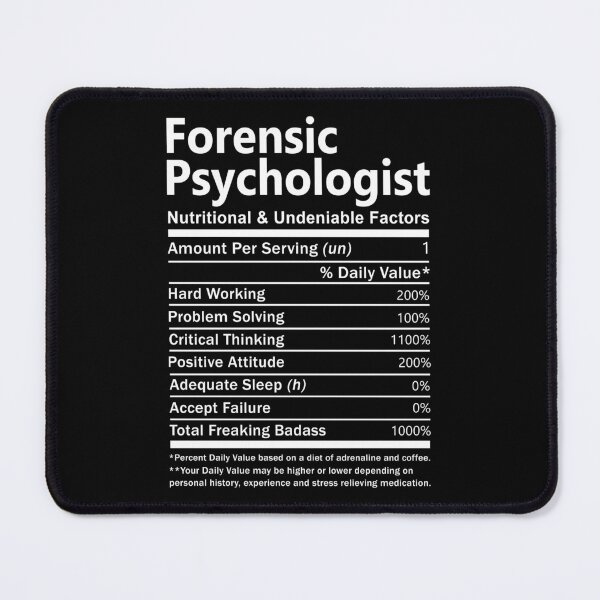 Item preview, Forensic Psychologist designed and sold by Streanin.