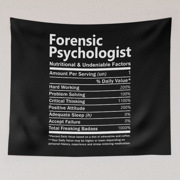 Item preview, Forensic Psychologist designed and sold by Streanin.