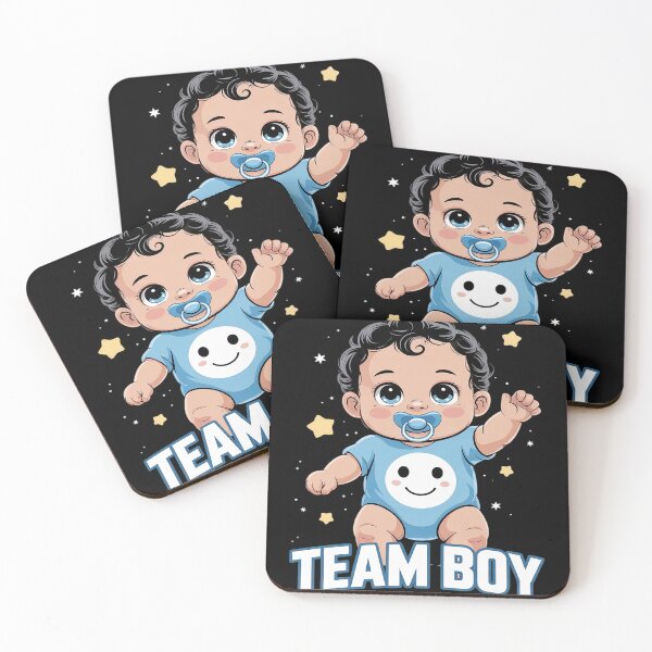 Item preview, Team Boy Baby Gender Reveal Party Announcement  designed and sold by InspiredFoul.