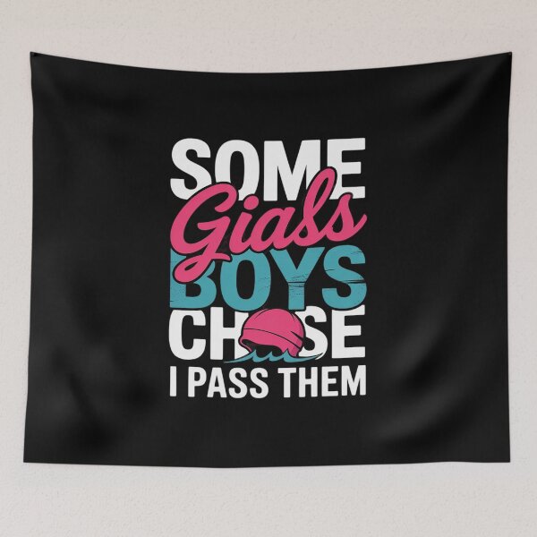 Item preview, Some Girls Chase Boys I Pass Them Swimming Swimmer  designed and sold by KotexTemu.