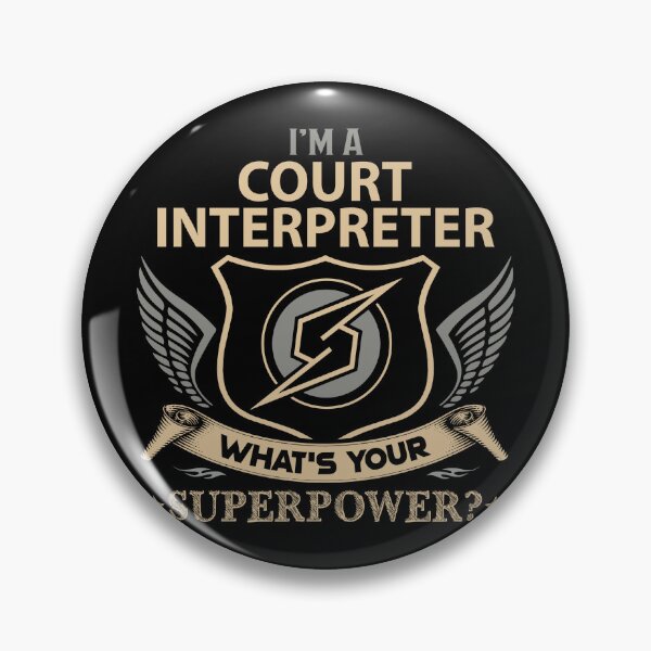 Item preview, Court Interpreter designed and sold by ginawilliams39.