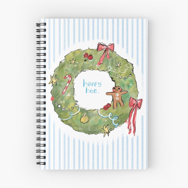 Item preview, Happy Hoe Christmas Wreath designed and sold by ZeeBee Studio.