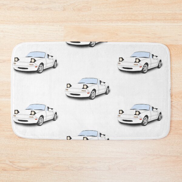 Item preview, White Mazda MX5 MK1 designed and sold by Cl03xoart.