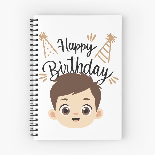 Item preview, Happy Birthday Boy Sticker designed and sold by goluz.