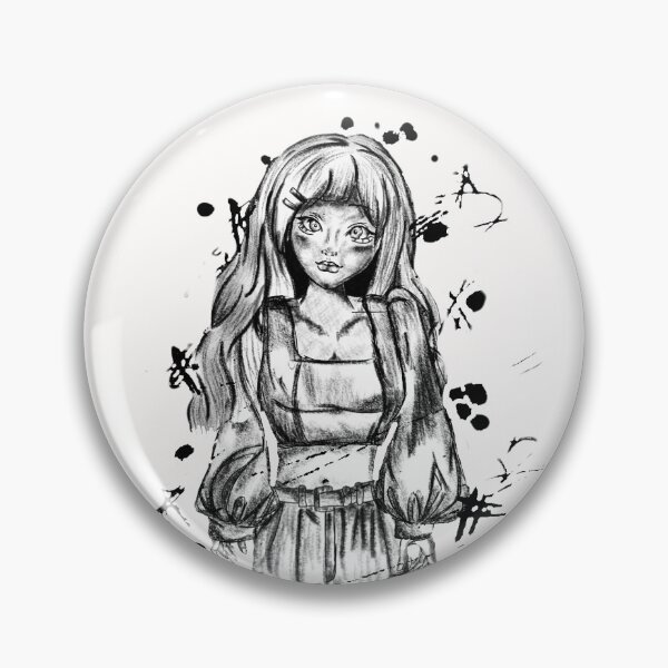 Item preview, Shadow of Thoughts” – Hand Drawn Grunge Character Illustration designed and sold by Paulina Szymoniak.