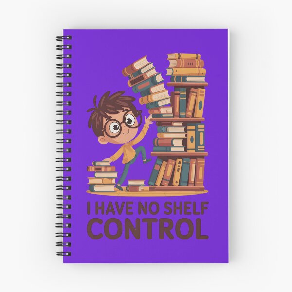 Item preview, I Have No Shelf Control - Funny Book Lover Pun designed and sold by Tidystore.