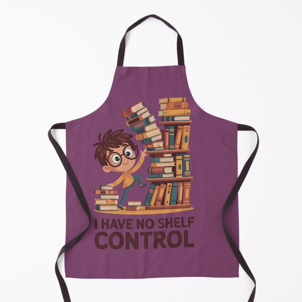 Item preview, I Have No Shelf Control - Funny Book Lover Pun designed and sold by Tidystore.