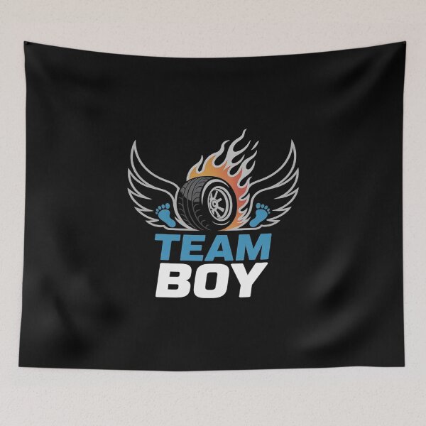 Item preview, Team Boy Funny Baby Boy Gender Reveal Baby Shower Party  designed and sold by InspiredFoul.