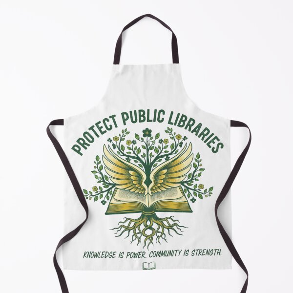Item preview, Protect Public Libraries Vintage Aesthetic Tee - Dark Academia Librarian Streetwear designed and sold by FitEnvy.