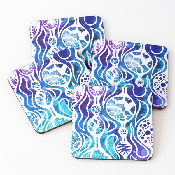 Item preview, Baubles in Blues 2 designed and sold by ZeborahGrace.