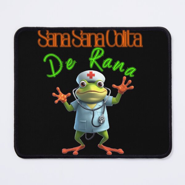 Item preview, Sana Sana Colita De Rana Funny Illustration designed and sold by StaticMood.