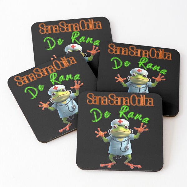 Item preview, Sana Sana Colita De Rana Funny Illustration designed and sold by StaticMood.
