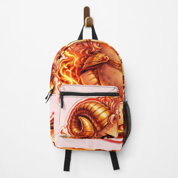 Item preview, Aries Potato – Fiery Kawaii Anime Warrior with Bold Energy designed and sold by GorilaStudio.