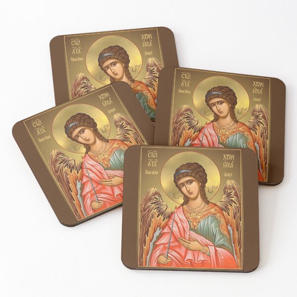 Item preview, Guardian Angel Orthodox Icon designed and sold by orthodox-icon.