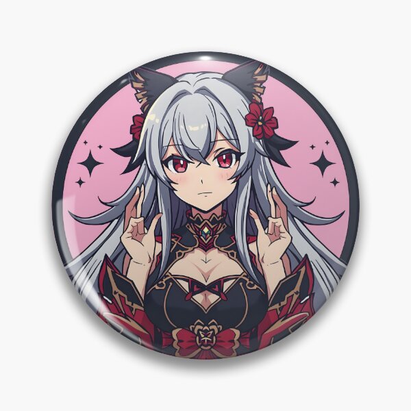 Item preview, Silver Moon Spirit - Anime Decal designed and sold by YumeForge.