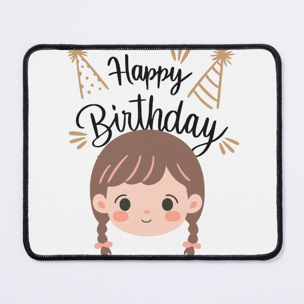 Item preview, Happy Birthday Girl Sticker designed and sold by goluz.