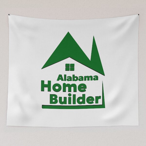 Item preview, Alabama Real Estate Branding Art (Green Edition) designed and sold by Combat Skies.