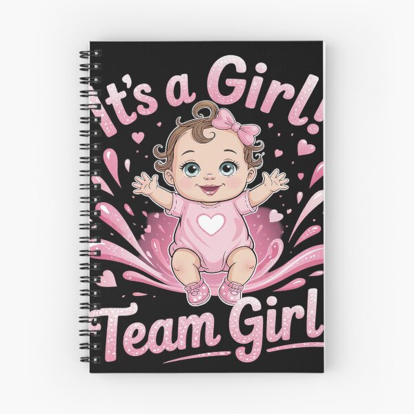 Item preview, Team Girl Baby Announcement Gender Reveal Party  designed and sold by InspiredFoul.