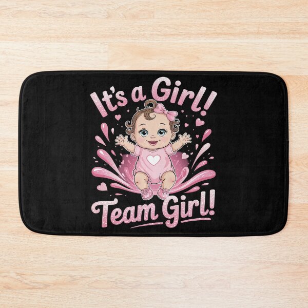 Item preview, Team Girl Baby Announcement Gender Reveal Party  designed and sold by InspiredFoul.