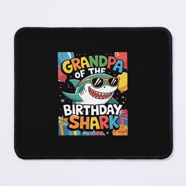 Item preview, Grandpa Of The Shark Birthday Family Matching Party Kids designed and sold by SyntaxClaw.