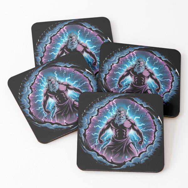 Item preview, Zeus – God of Thunder | Greek Mythology Energy Art designed and sold by RedWhiteTees.