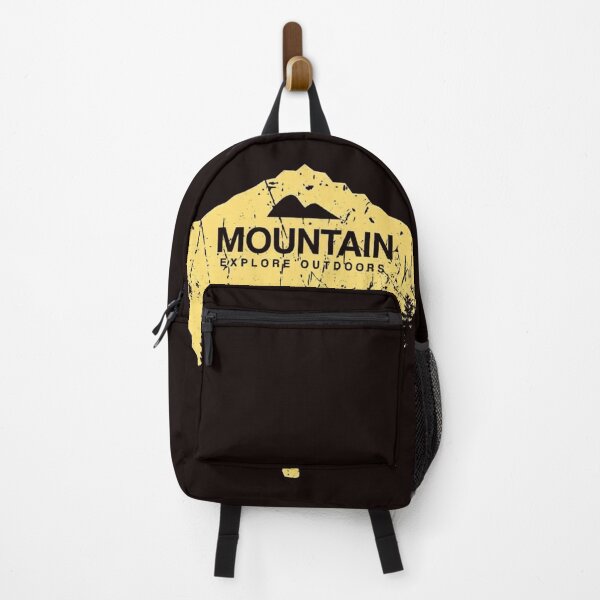 Item preview, Mountain Explore Outdoors – Hiking Adventure Silhouette Design designed and sold by smacshirts.