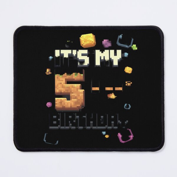 Item preview, Birthday Boy It's My 5th Birthday Video Game Pixel 1 designed and sold by MarryIsMonth.
