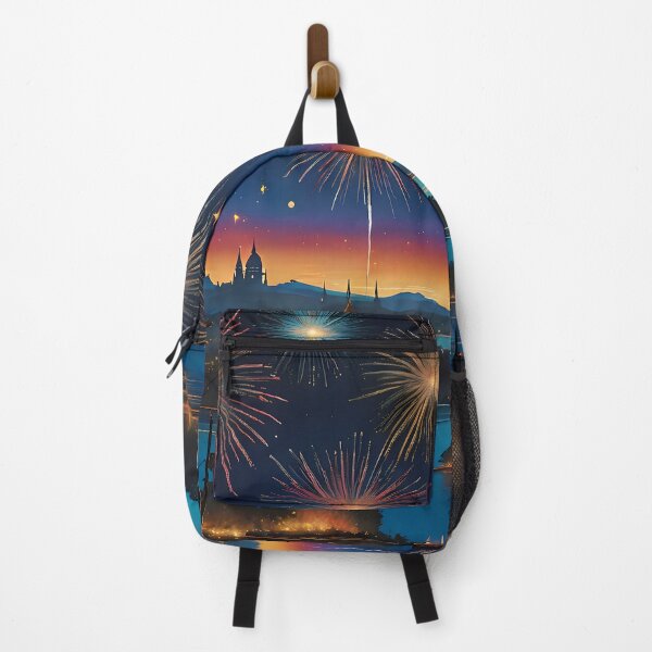Item preview, New Year Fireworks Lighting The Celebration Night. designed and sold by MissYouONLY.
