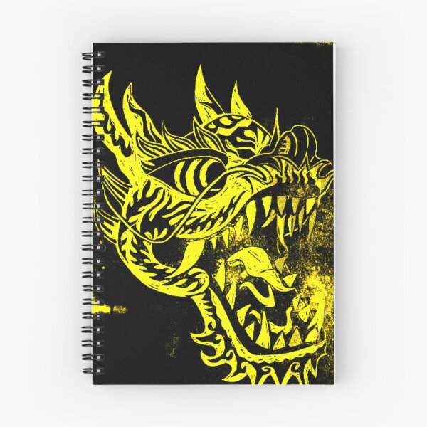 Artikelvorschau, Chinesischer Drache Schwarz und Gelb entworfen und verkauft von matte_hue88.