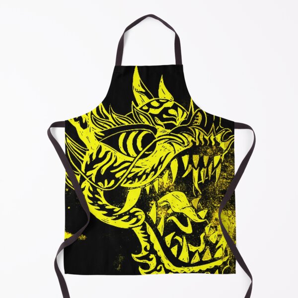 Item preview, Chinese Dragon Black and Yellow designed and sold by matte_hue88.
