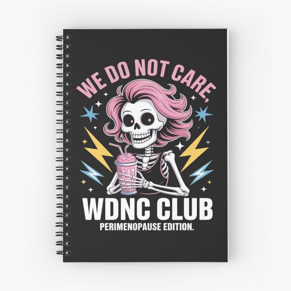 Item preview, WNDC Club Skeleton Menopausal Perimenopausal WDNC designed and sold by Rackaam.
