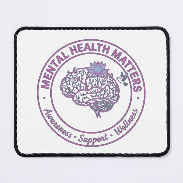 Item preview, Mental Health Matters Aesthetic Streetwear Tee - Mindset Awareness Apparel designed and sold by FitEnvy.