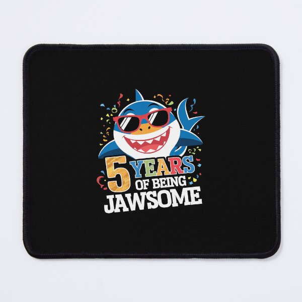 Item preview, Kids 5 Year Old Boys Kids JawSome Shark 5th Birthday 1  designed and sold by SyntaxClaw.