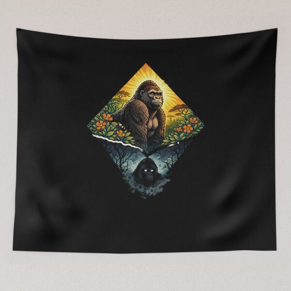 Item preview, Gorilla Art designed and sold by Planetporridge.
