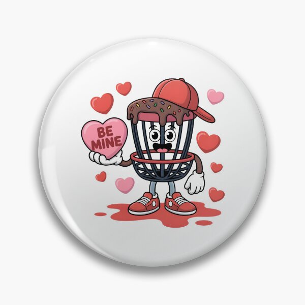 Item preview, Disc Golf Equipment Player Valentine Hearts Costume Dripped  designed and sold by faridman.