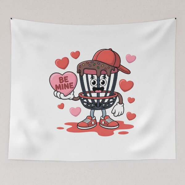 Item preview, Disc Golf Equipment Player Valentine Hearts Costume Dripped  designed and sold by faridman.