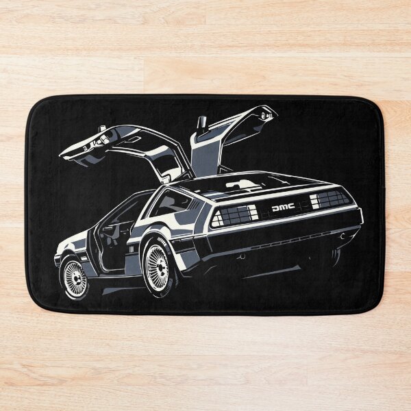 Item preview, DeLorean DMC-12 Gullwing – Retro Futuristic Car Illustration designed and sold by Stinky Lincy's Apparel Company.