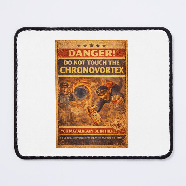 Item preview, Do Not Touch the Chronovortex designed and sold by TytherleyTees.