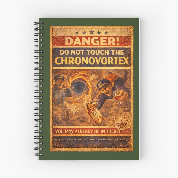 Item preview, Do Not Touch the Chronovortex designed and sold by TytherleyTees.