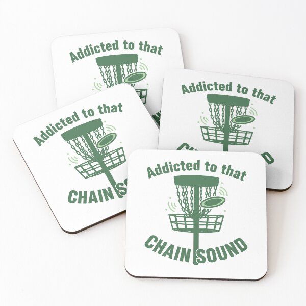 Item preview, Disc Golf Addicted To That Chain Sound Funny Disc designed and sold by LuminOrb.