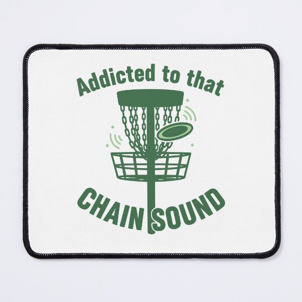Item preview, Disc Golf Addicted To That Chain Sound Funny Disc designed and sold by LuminOrb.